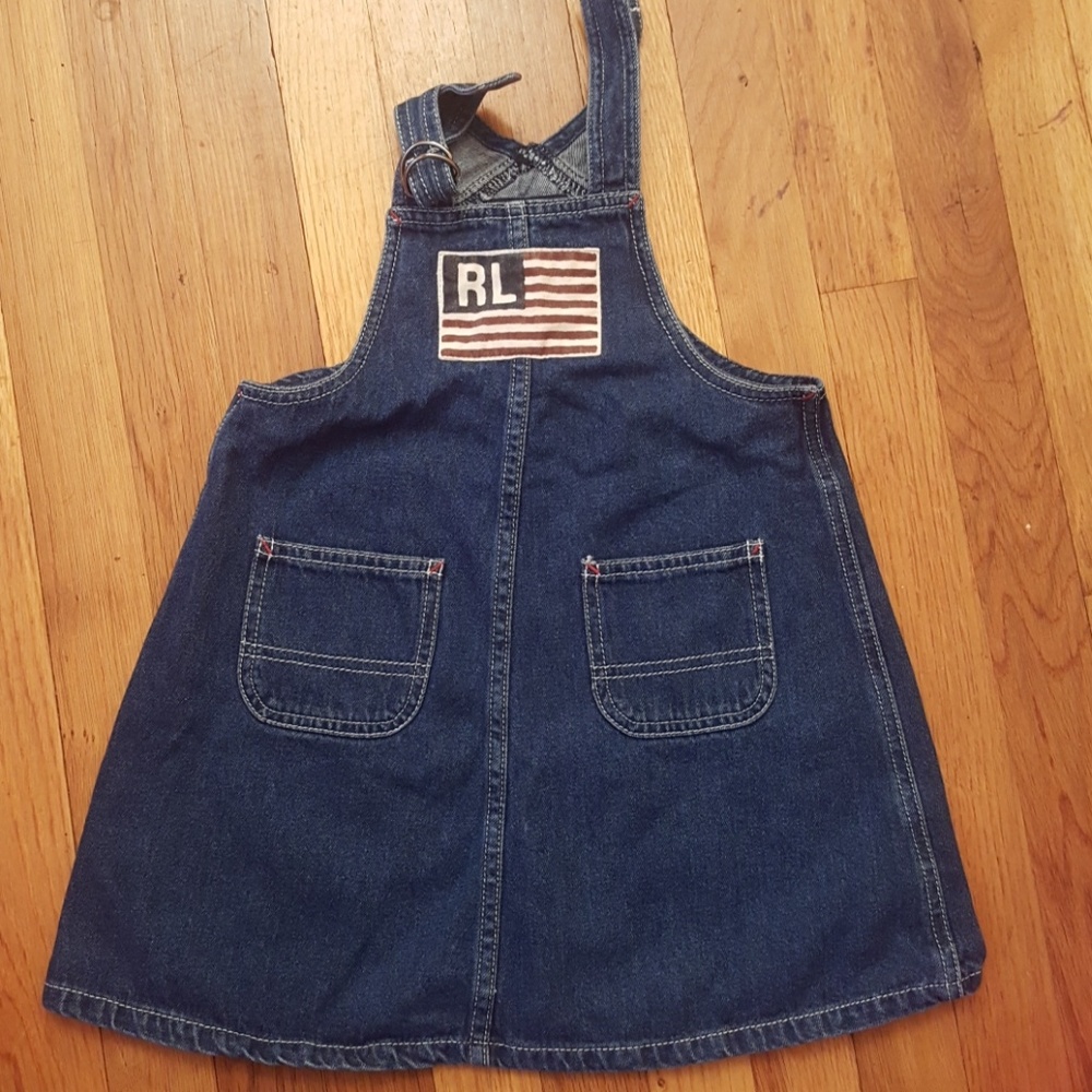 Ralph Lauren Jean overall dress